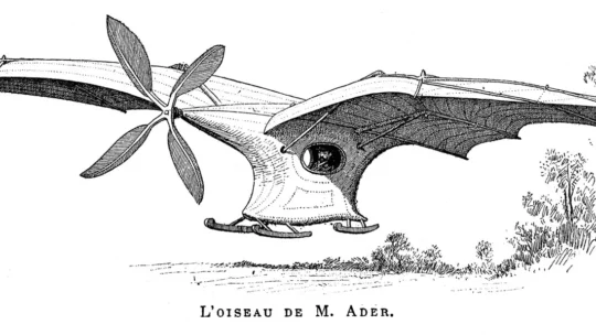 Clément Ader, o inventor de “avião”