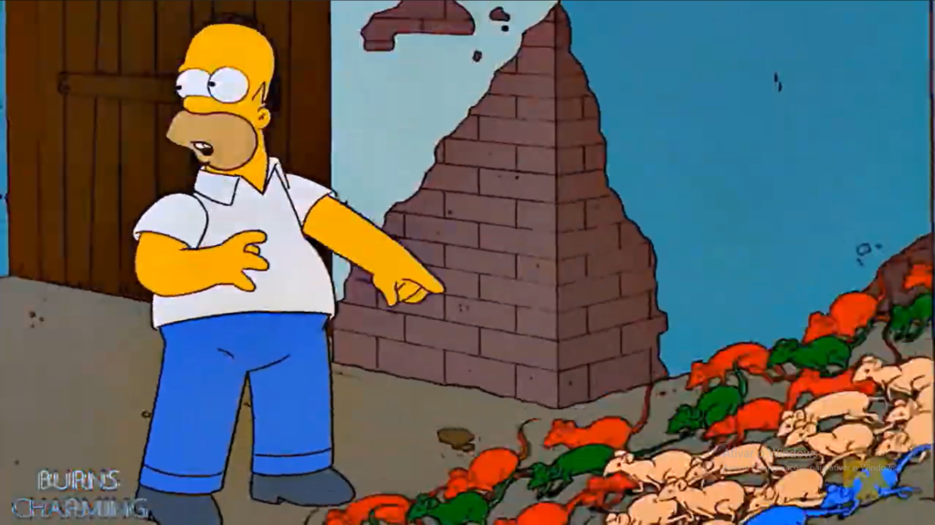 A internet é tipo Os Simpsons