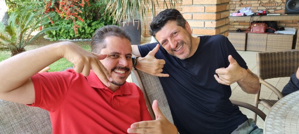 Eu e o Lito Sousa